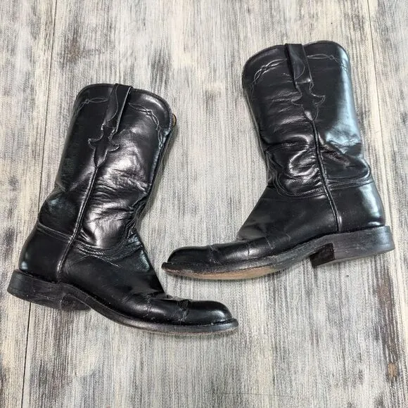 Lucchese Leather Cowboy boots W
