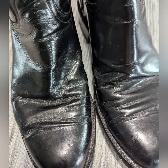 Lucchese Leather Cowboy boots W