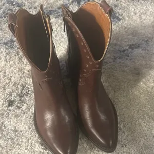 Lucky Brand Brown Leather Boots