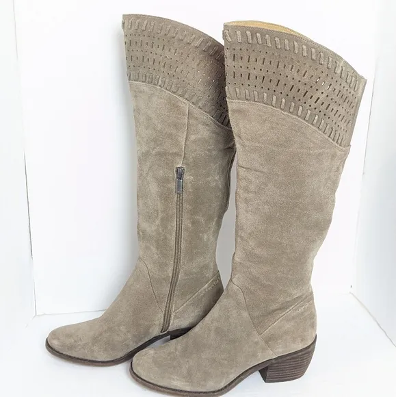 Lucky Brand Kaelyia suede knee high boots