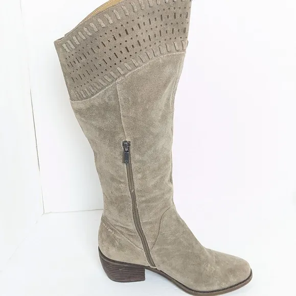 Lucky Brand Kaelyia suede knee high boots