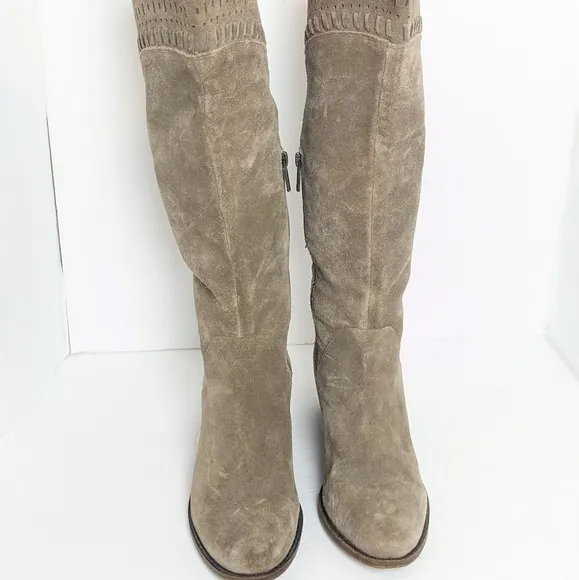 Lucky Brand Kaelyia suede knee high boots
