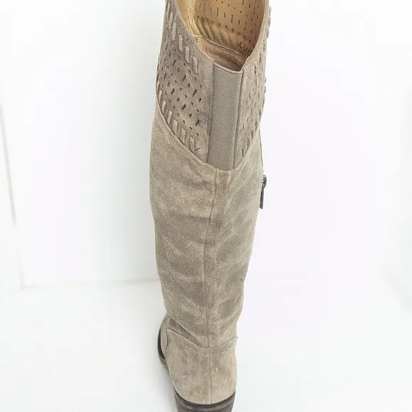 Lucky Brand Kaelyia suede knee high boots