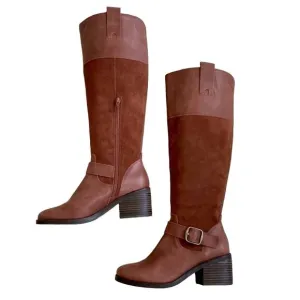 Lucky Brand Kailan Tall Riding Boots in Rye Size 6.5