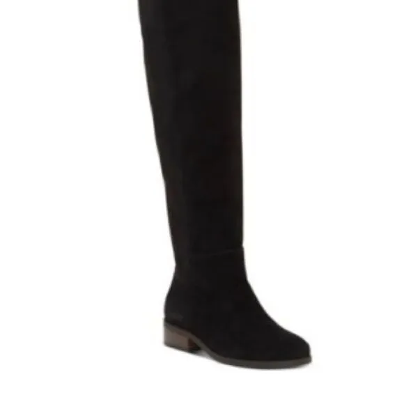 Lucky Brand Women's Black Calypso Over-The-Knee Boots 6.5M NWT