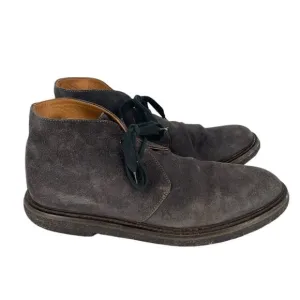 M. Gemi Italy Suede Chukka Boots Ankle Gray Size 42.5 Mens