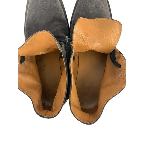 M. Gemi Italy Suede Chukka Boots Ankle Gray Size 42.5 Mens