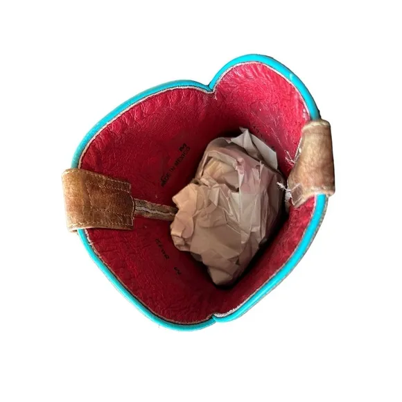 Maci Bean Rose Garden Western Boots Size 6