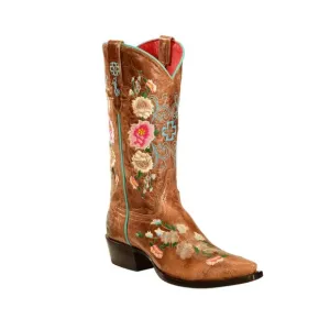 Maci Bean Rose Garden Western Boots Size 6