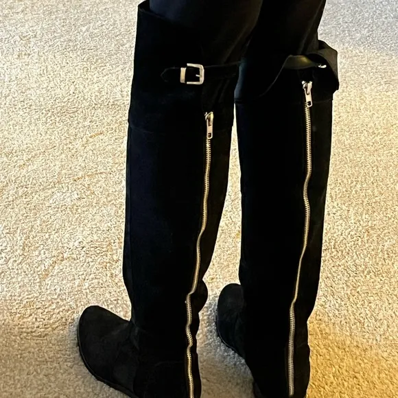 Made in Italy over the knee boots 8