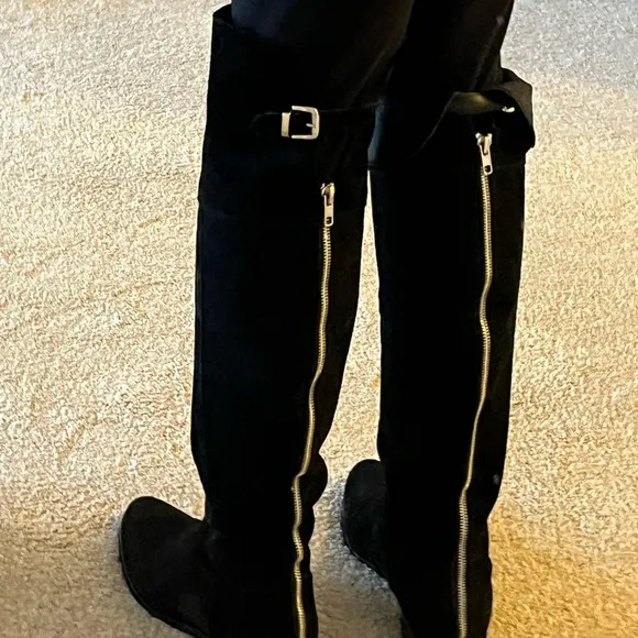 Made in Italy over the knee boots 8