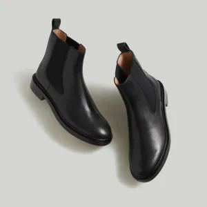 MADEWELL black leather Chelsea boots