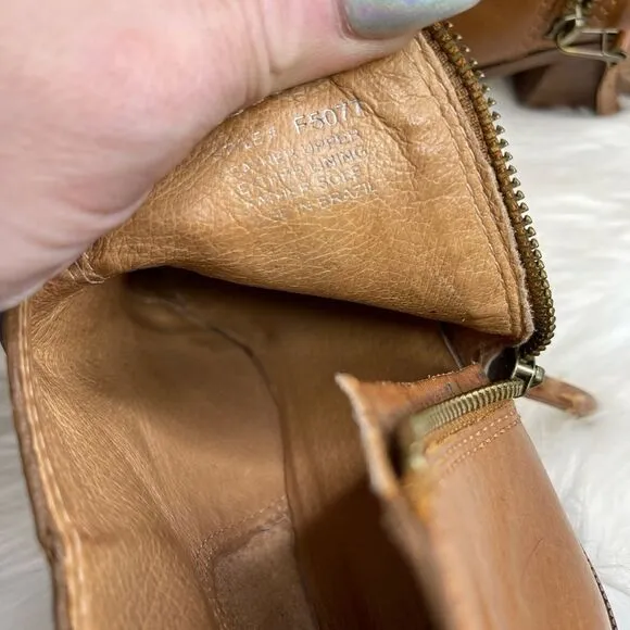Madewell Janice Leather Bootie in English Saddle 8.5