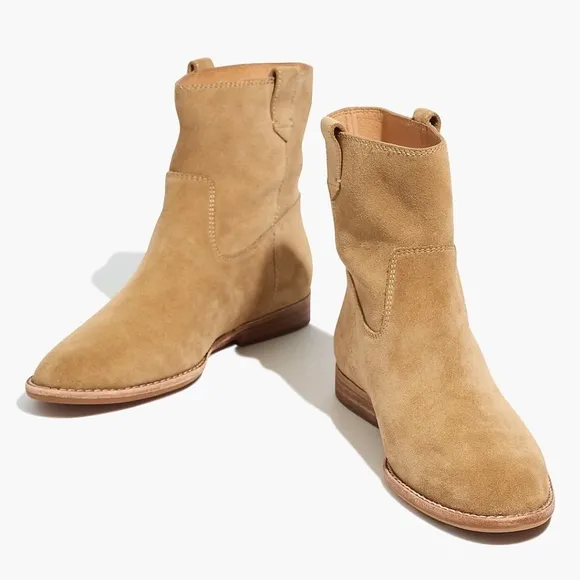 Madewell Leah Suede Leather Boots