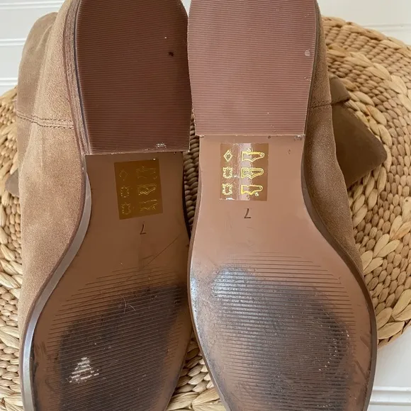 Madewell Leah Suede Leather Boots