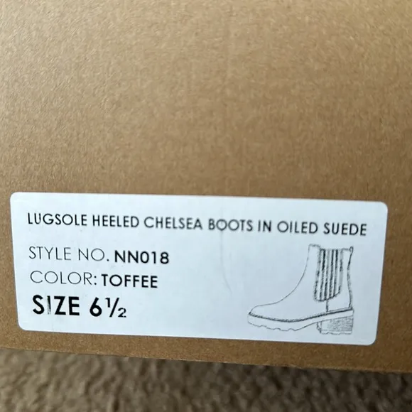 Madewell Lugsole Chelsea Boots 6.5 NIB