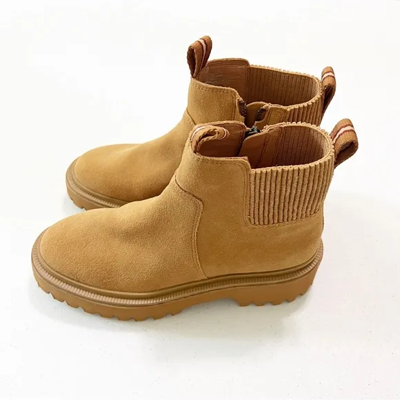 Madewell The Henry Lugsole Boots Suede