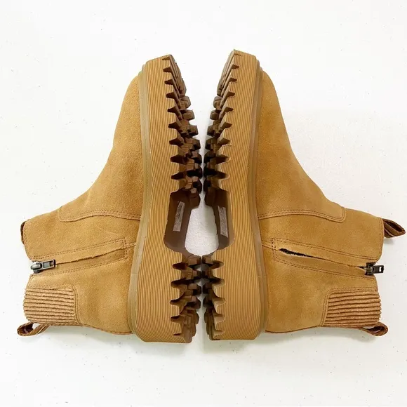 Madewell The Henry Lugsole Boots Suede