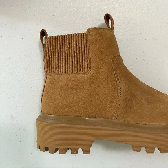 Madewell The Henry Lugsole Boots Suede