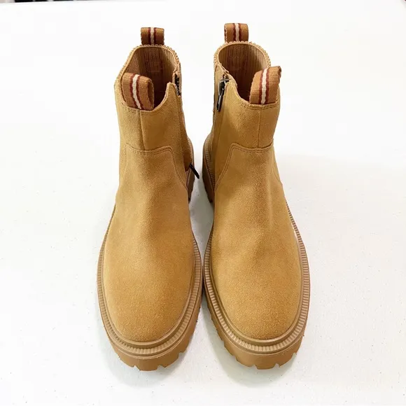 Madewell The Henry Lugsole Boots Suede