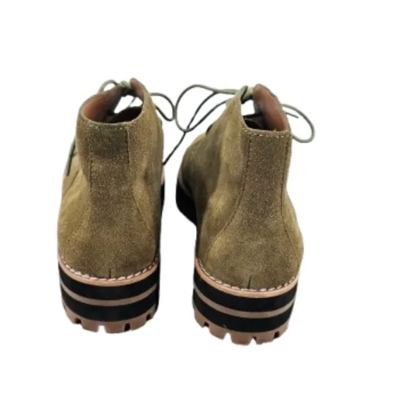 Madewell Wren Suede Leather Lace Up Boot Women's Size 7