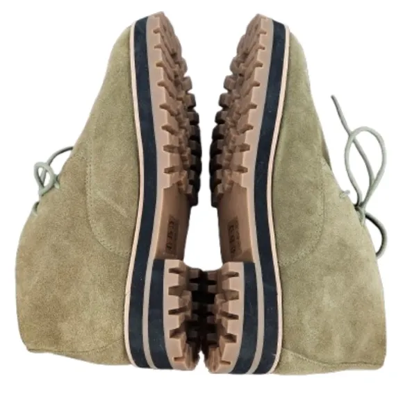 Madewell Wren Suede Leather Lace Up Boot Women's Size 7