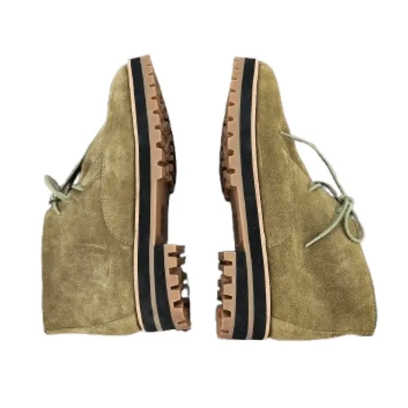 Madewell Wren Suede Leather Lace Up Boot Women's Size 7