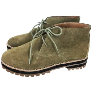 Madewell Wren Suede Leather Lace Up Boot Women's Size 7