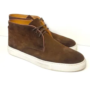 Magnanni Men’s Brown Leather Zach Chukka Lace Up Sneaker Boots 21757-M Size 11