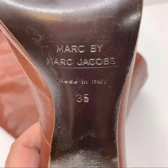 Marc by Marc Jacobs Brown Slouchy Boots