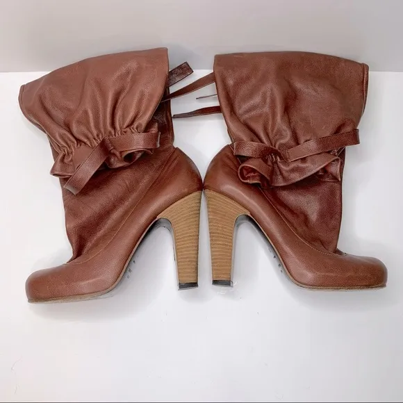Marc by Marc Jacobs Brown Slouchy Boots