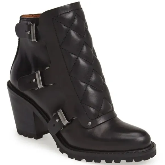 Marc By Marc Jacobs Quilted Moto Ankle Boot