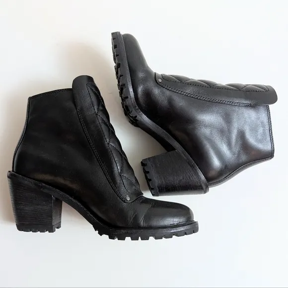 Marc By Marc Jacobs Quilted Moto Ankle Boot