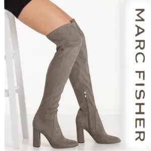 Marc Fisher Over the Knee Suede Boots