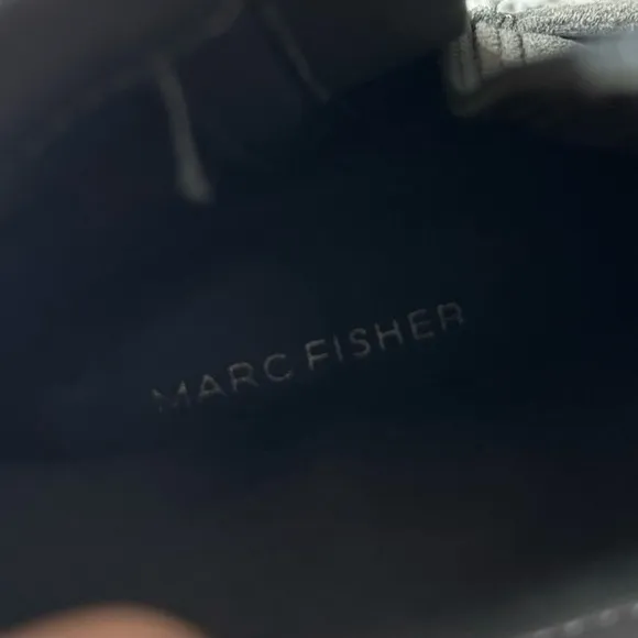 Marc Fisher | Womens Parole Moto Biker Round Toe Ankle Fashion Boots Gray Size 6