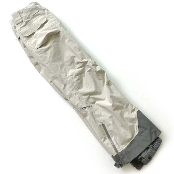 Marmot Mens Mantra Ski Snowboard Pants Nylon Waterproof Breathable Vents Pockets