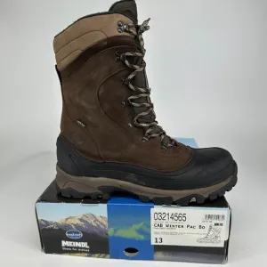Meindl Boots Mens 13 Brown Cabelas Winter Pac Gore-Tex Hiking Hunting NEW