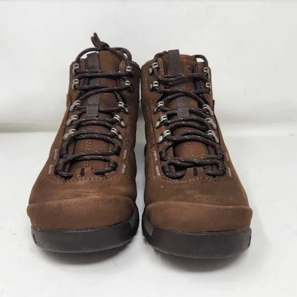 Men's 10 Oboz Bozeman Mid Leather B-Dry waterproof hiking boots Dark Earth