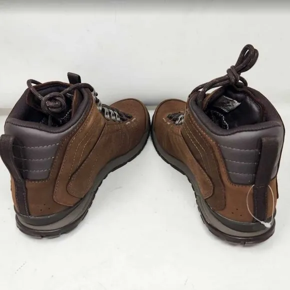 Men's 10 Oboz Bozeman Mid Leather B-Dry waterproof hiking boots Dark Earth