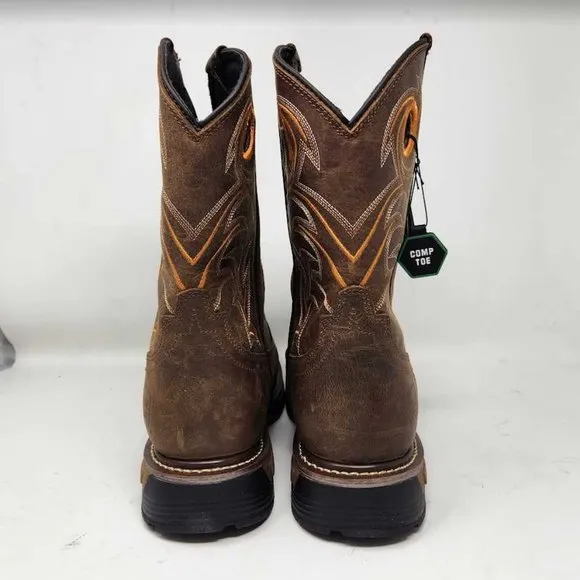 Men's 12 Dan Post 11&quot; Storm's Eye waterproof comp toe western work cowboy boots