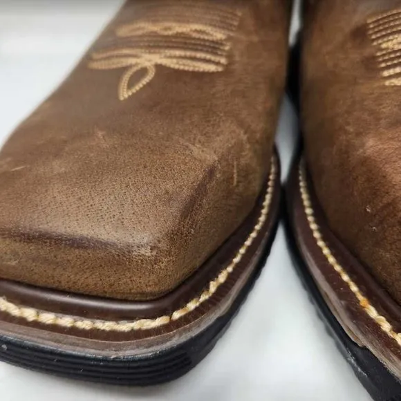 Men's 12 Dan Post 11&quot; Storm's Eye waterproof comp toe western work cowboy boots