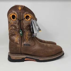 Men's 12 Dan Post 11&quot; Storm's Eye waterproof comp toe western work cowboy boots