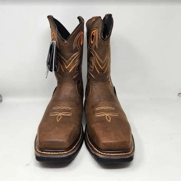 Men's 12 Dan Post 11&quot; Storm's Eye waterproof comp toe western work cowboy boots
