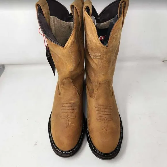 Men's 12 Rocky Original Ride Branson roper western waterproof cowboy boots
