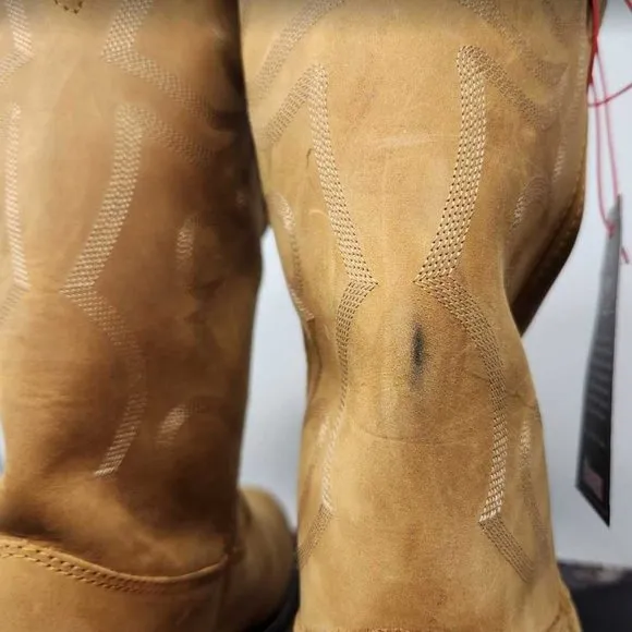 Men's 12 Rocky Original Ride Branson roper western waterproof cowboy boots