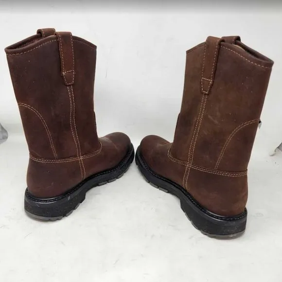 Men's 8.5EW Wolverine 10&quot; Wellington waterproof work boots 104727 8.5 X-Wide