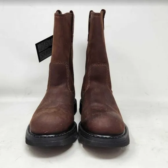 Men's 8.5EW Wolverine 10&quot; Wellington waterproof work boots 104727 8.5 X-Wide