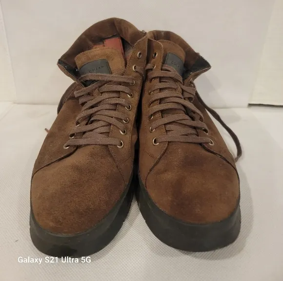 MEN'S COLE HAAN PINCH WATERPROOF‎ UTILITY BOOTS (sz 10-1/2)