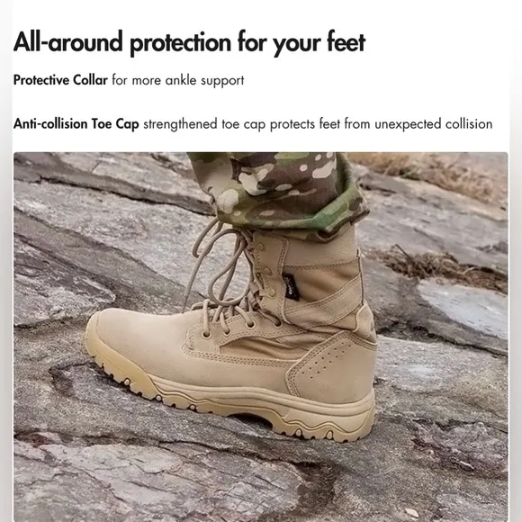 Men’s FREE SOLIDER Hopper Tactical Boots -NWOT