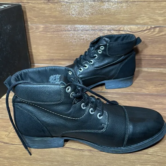 Men's Jkoda Hugh Leather boots size 47 new in box size 14